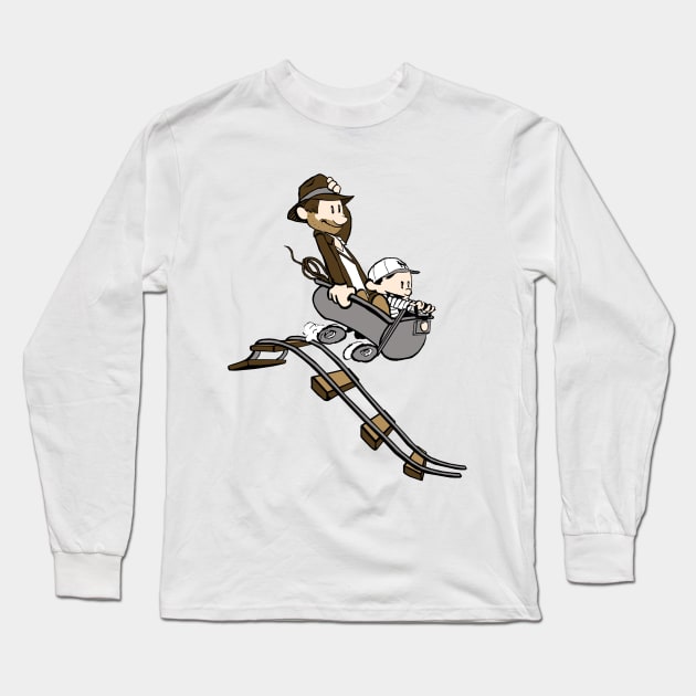"Hold onto your potatoes!" Long Sleeve T-Shirt by PaulyDesigns